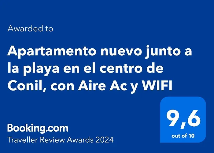 Conil Centro Y Playa, Descanso Perfecto, Con Aire Acondicionado Y Wifi 아파트 *